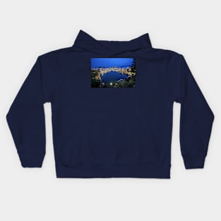 Agios Nikolaos & Voulismeni lake Kids Hoodie